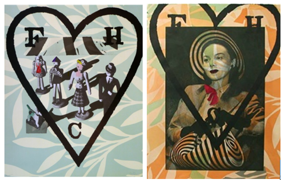 Untitled (Family) and Untitled (Brunette), 1991