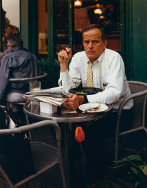 Bank Executive Having His Evening Meal, New York City, 1986/88