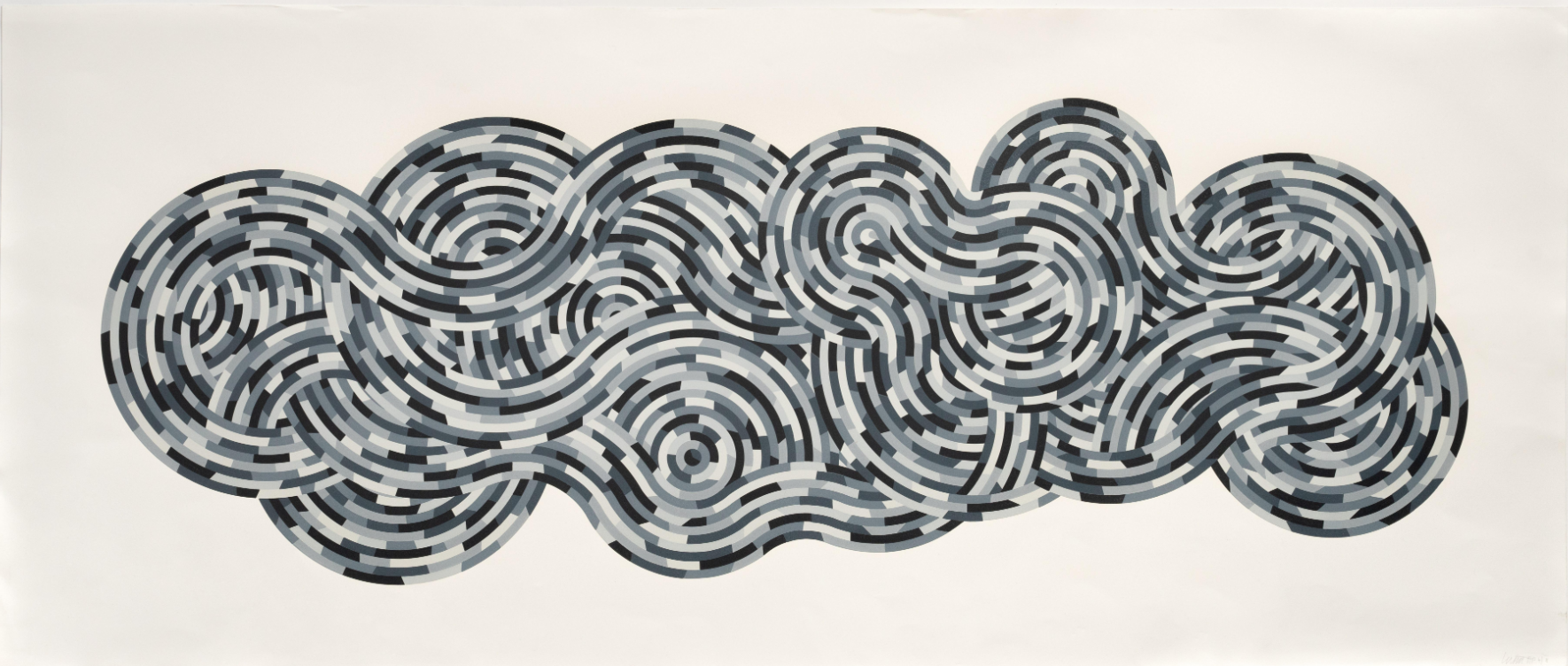 Whirls and Twirls (Black), 2005