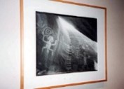 Petroglyphs in the Cave of Life, Petrified Forest, 1982
