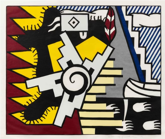 American Indian Theme II, 1980