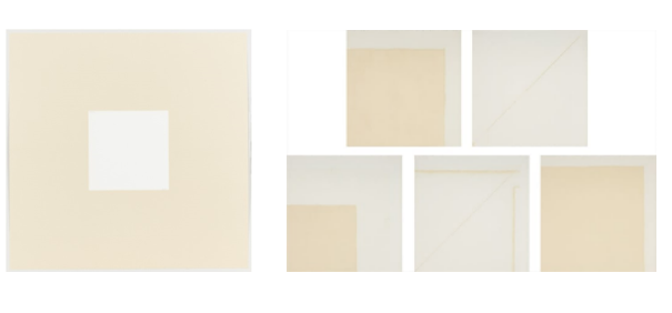From left to right: Untitled, 1975; Prints 1969- 1993, 1994