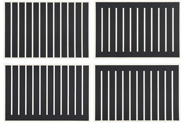 Untitled (black, vertical), 1991-1994